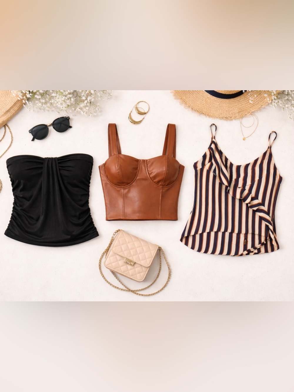 3 Piece Women’s Top Bundle Size M | Suzy Shier, Heartloom & Shinestar | Trendy